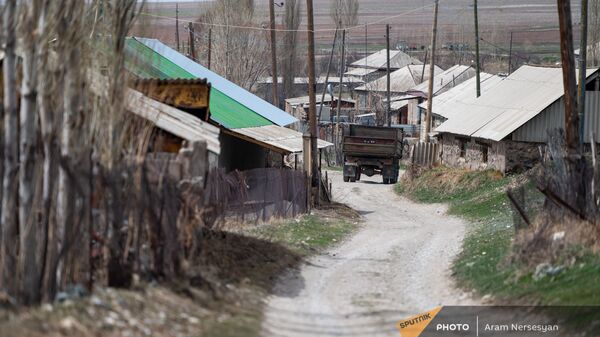 Дорога в селе Гегамасар - Sputnik Армения