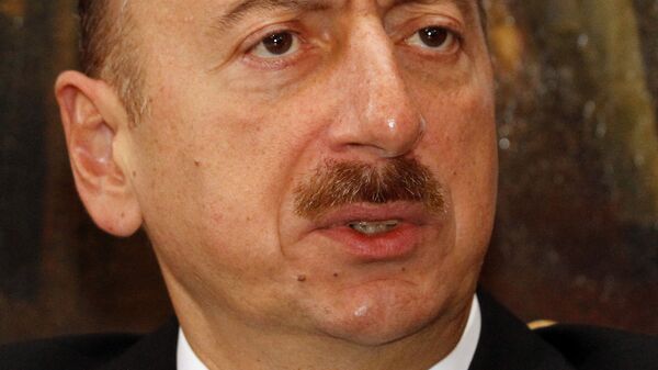 Президент Азербайджана Ильхам Алиев, архивное фото - Sputnik Արմենիա