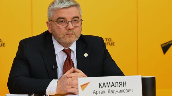 Министр по промышленности и агропромышленному комплексу ЕЭК Артак Камалян - Sputnik Արմենիա