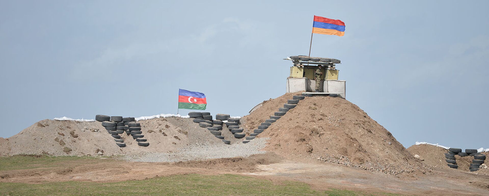 Военные посты на армянсо-азербайджанской границе - Sputnik Արմենիա, 1920, 07.06.2021