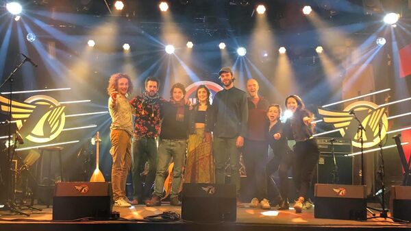 Группа Ladaniva после концерта в Нидерландах - Sputnik Արմենիա