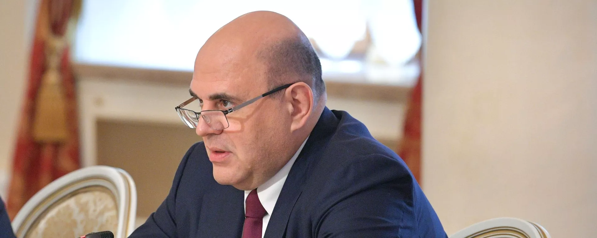 Премьер-министр РФ М. Мишустин принимает участие в заседании Евразийского межправительственного совета - Sputnik Армения, 1920, 12.11.2021