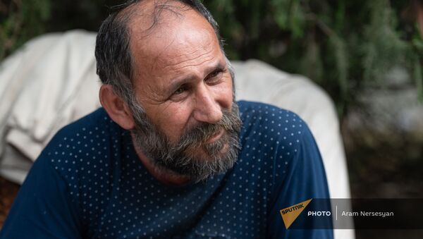Житель Мартакертского района Карабаха сириец Акоп Кошкарян  - Sputnik Արմենիա