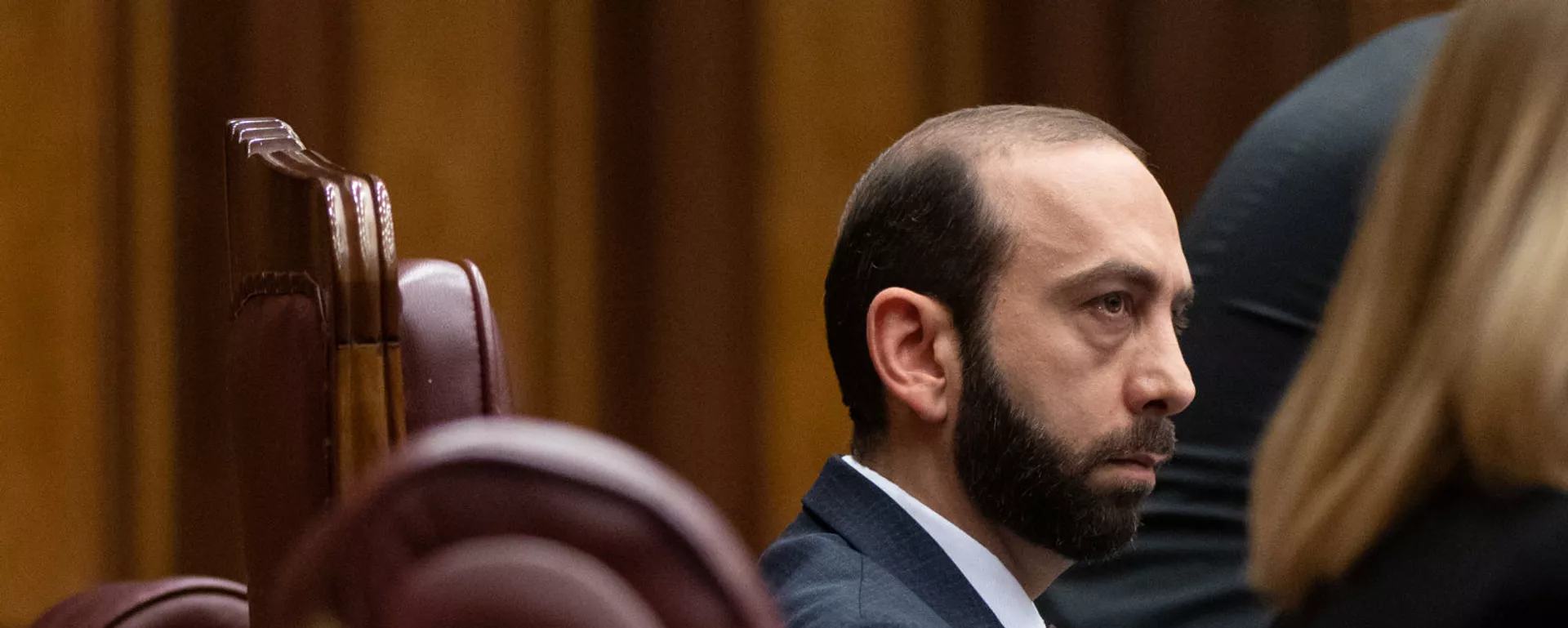 Председатель НС Арарат Мирзоян во время внеочередного заседания Парламента (3 мая 2021). Еревaн - Sputnik Армения, 1920, 18.08.2021