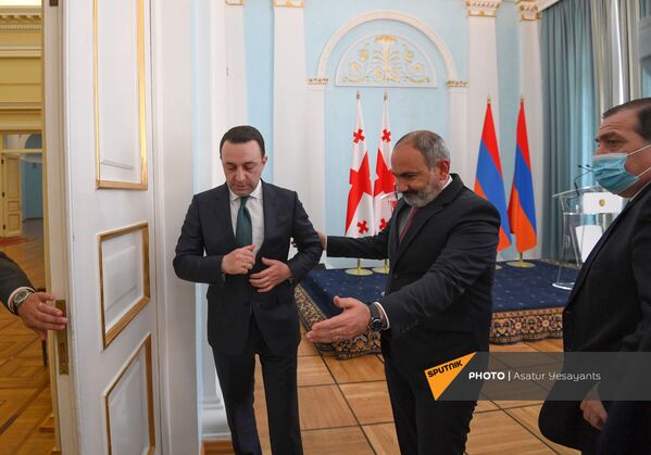 Վրաստանի վարչապետ Իրակլի Ղարիբաշվիլիի այցը Հայաստան - Sputnik Արմենիա