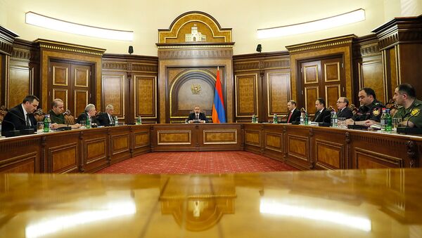 Речь премьер-министра Никола Пашиняна на заседании Совета Безопасности Армении (13 мая 2021). Еревaн - Sputnik Արմենիա