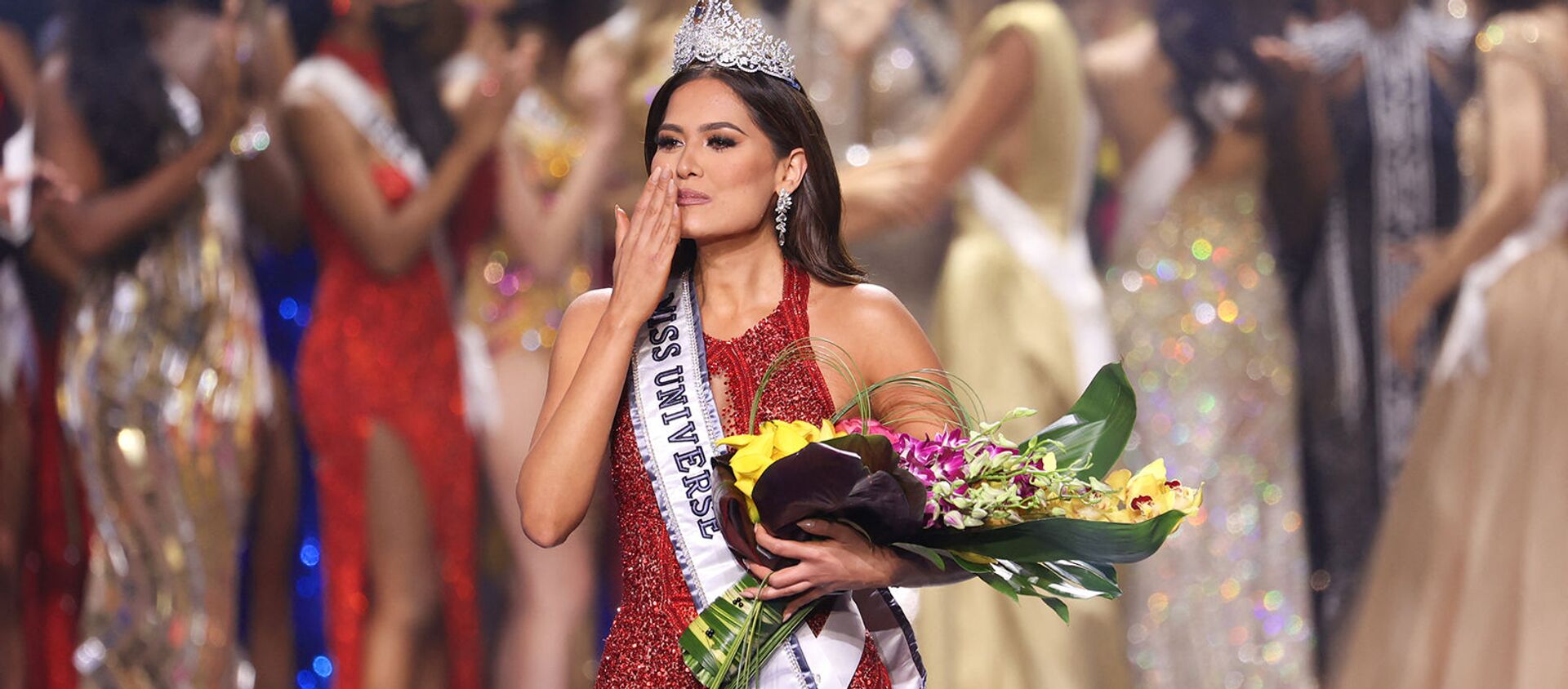 Мисс Мексики Андреа Меза победила в конкурсе Мисс Вселенная 2021 (16 мая 2021). Флорида - Sputnik Армения, 1920, 17.05.2021