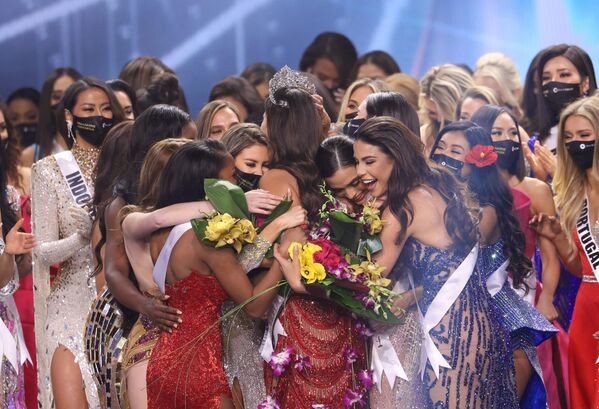 Победительница конкурса красоты Мисс Вселенная-2021 из Мексики Андреа Меса  - Sputnik Армения