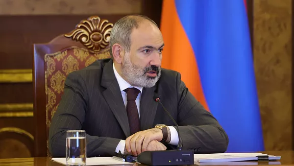 Совещание по макроэкономическим и налогово-бюджетным программам во главе с и.о. премьер-министра Николом Пашиняном (19 мая 2021). Еревaн - Sputnik Армения
