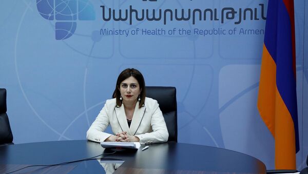 И.о. министра здравоохранения Анаит Аванесян - Sputnik Արմենիա
