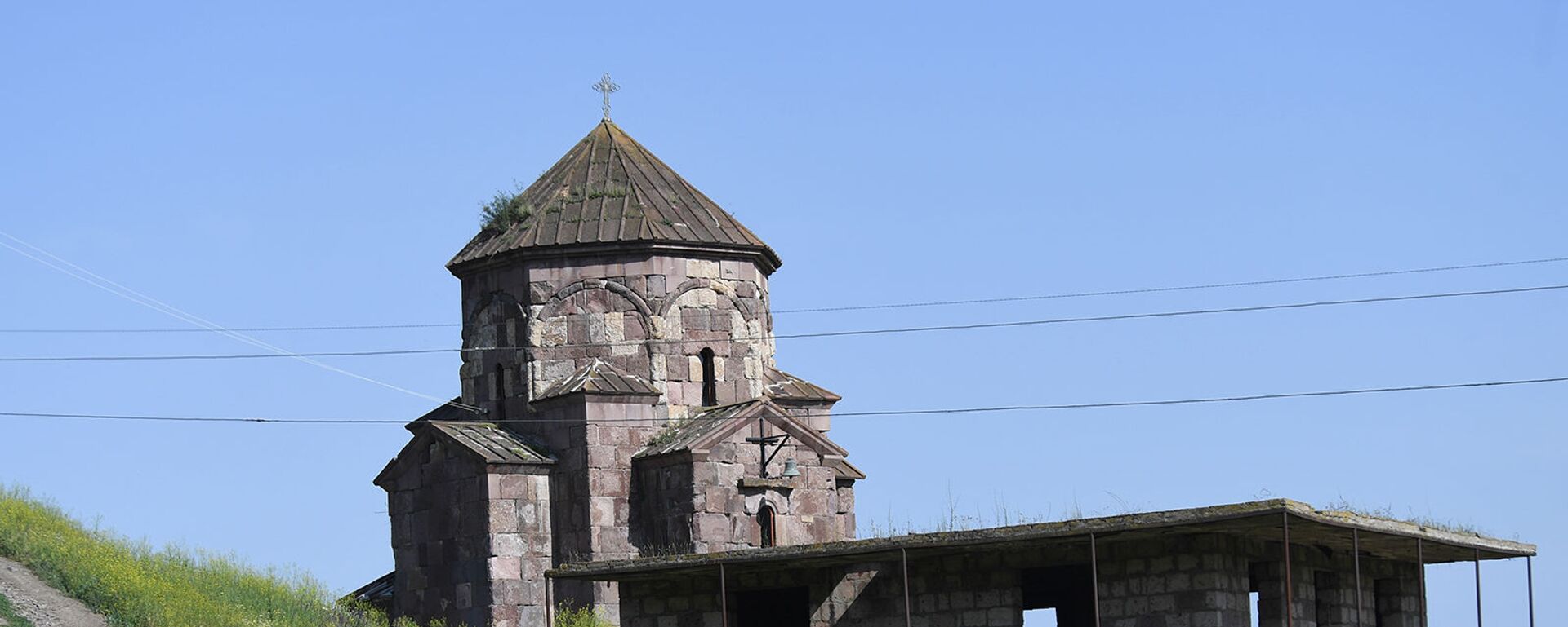 Церковь на армяно-азербайджанской границе - Sputnik Армения, 1920, 30.05.2021
