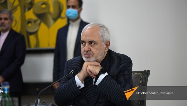 Министр иностранных дел Ирана Джавад Зариф в Ереване с официальным визитом 26 мая 2021 года  - Sputnik Армения