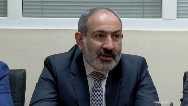 И.о премьер-министра Никол Пашинян в Норк-Марашском офисе Гражданского договора - Sputnik Армения