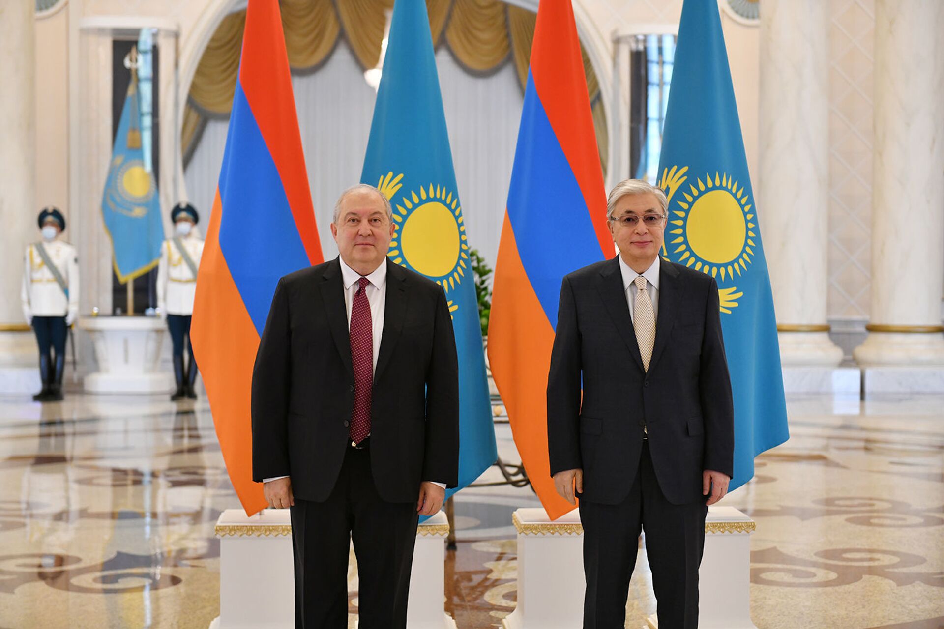 Հայաստանի ու Ղազախստանի նախագահները հանդիպել են. ինչի՞ մասին են խոսել նրանք - Sputnik Արմենիա, 1920, 03.06.2021