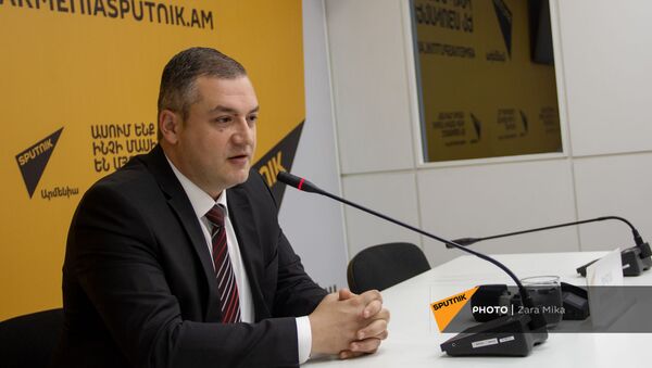 Пресс-конференция кандидата в премьер-министры от партии Мой дом – Армения Тиграна Уриханяна - Sputnik Արմենիա