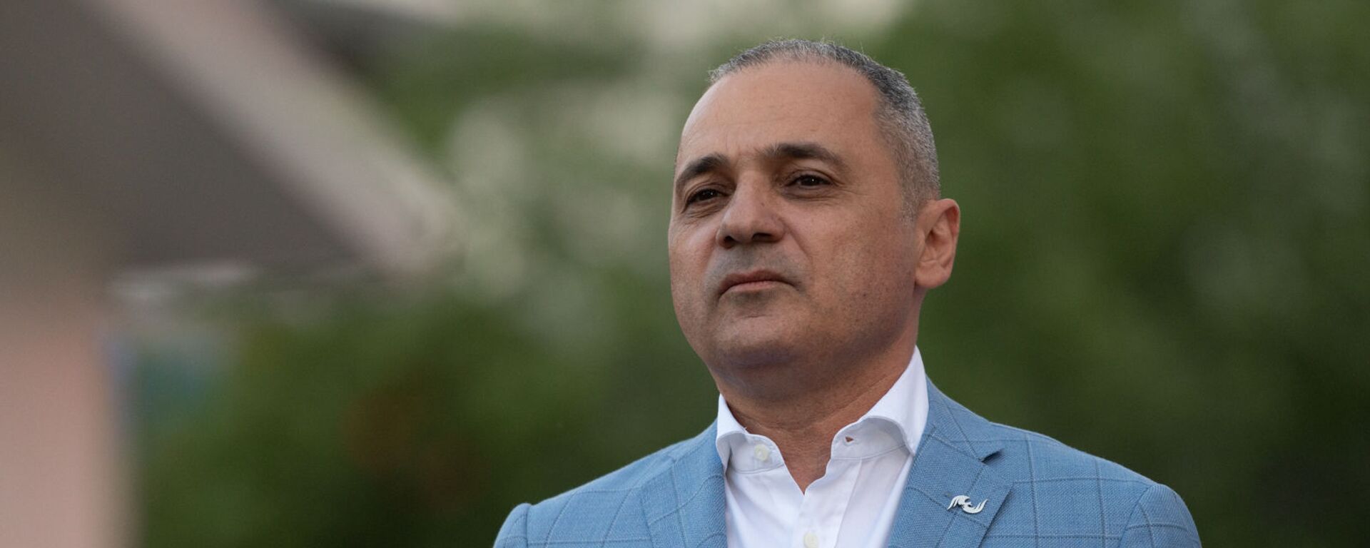 Ваге Акопян на предвыборной агиткампании блока Айастан в административном районе Нор Норк (9 июня 2021). Еревaн - Sputnik Армения, 1920, 21.06.2021