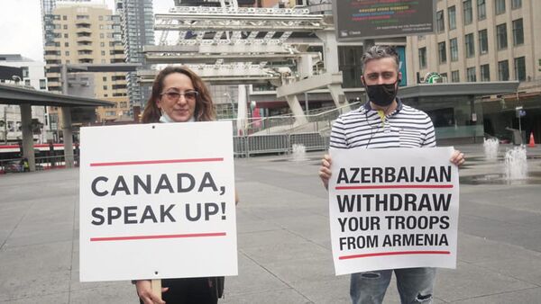 Акция протеста в Канаде - Sputnik Արմենիա