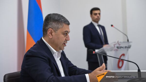 Пресс-конференция Артура Ванецяна (23 июня 2021). Еревaн - Sputnik Армения