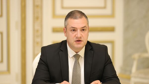 Председатель партии “Альянс” Тигран Уриханян на встерче с и.о. премьер-министра Армении (23 июня 2021). Еревaн - Sputnik Армения