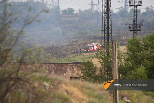 «Երևան Ջէկ»-ի տարածքում բռնկված հրդեհը - Sputnik Արմենիա