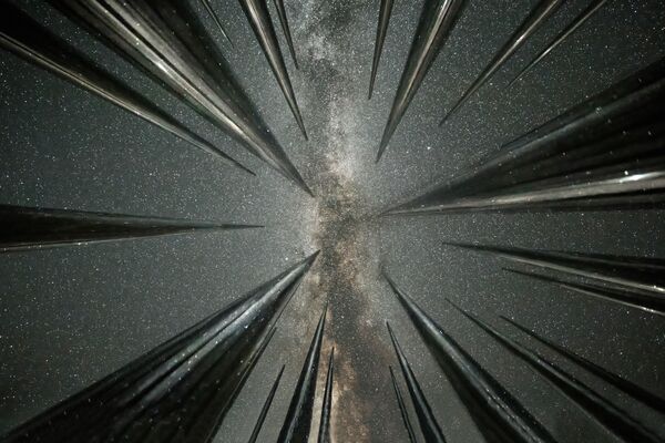 Արհեստական քանդակների առեղծվածային խումբ Թենգերի անապատում - Sputnik Արմենիա