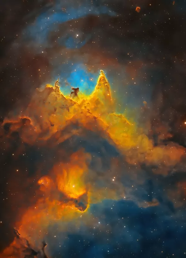 Снимок The Soul of Space (Close-up of the Soul Nebula) британского фотографа Kush Chandaria, попавший в шортлист конкурса Royal Observatory’s Astronomy Photographer of the Year 13 Снимок The Soul of Space (Close-up of the Soul Nebula) британского фотографа Kush Chandaria, попавший в шортлист конкурса Royal Observatory’s Astronomy Photographer of the Year 13 - Sputnik Армения
