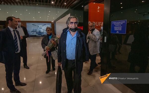 Իտալացի դիրիժոր Ռիկարդո Մուտին` Երևանում - Sputnik Արմենիա