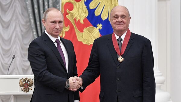 Церемония вручения государственных наград президентом РФ В. Путиным в Кремле - Sputnik Армения