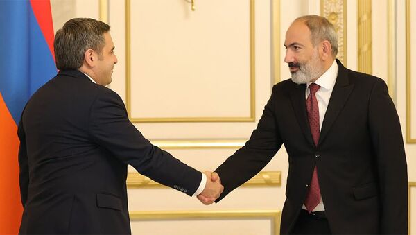 Նիկոլ Փաշինյանը հանդիպել է ՀՖՖ նախագահին - Sputnik Армения
