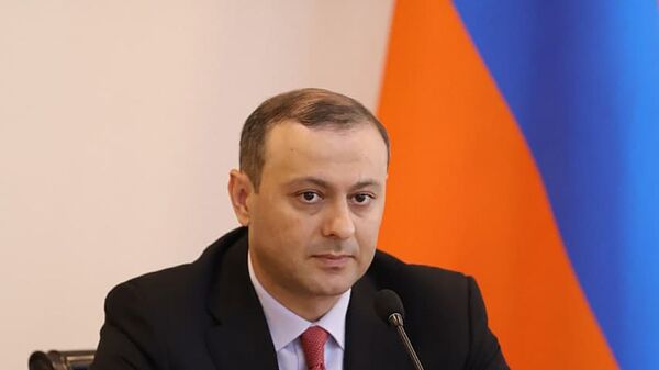 Новоназначенный первый заместительститель министра ИД Армен Григорян - Sputnik Армения