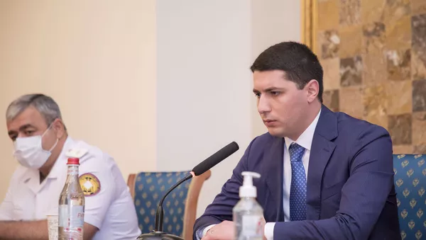 Аргишти Кярамян, назначенный председателем СК Армении, провел первую консультацию (14 июля 2021). Еревaн - Sputnik Армения