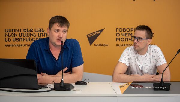 Борис Первушин и Евгений Косенко на программе Sputnik Pro - Sputnik Армения
