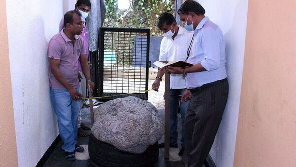 Самый большой в мире звездчатый сапфир весом 510 килограммов, найденный на Шри-Ланке - Sputnik Армения