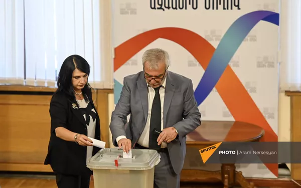 Выборы председателя НС (2 августа 2021). Еревaн Выборы председателя НС (2 августа 2021). Еревaн - Sputnik Армения