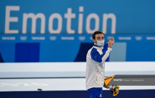 Артур Давтян с бронзовой медалью XXXII летних Олимпийских игр - Sputnik Армения