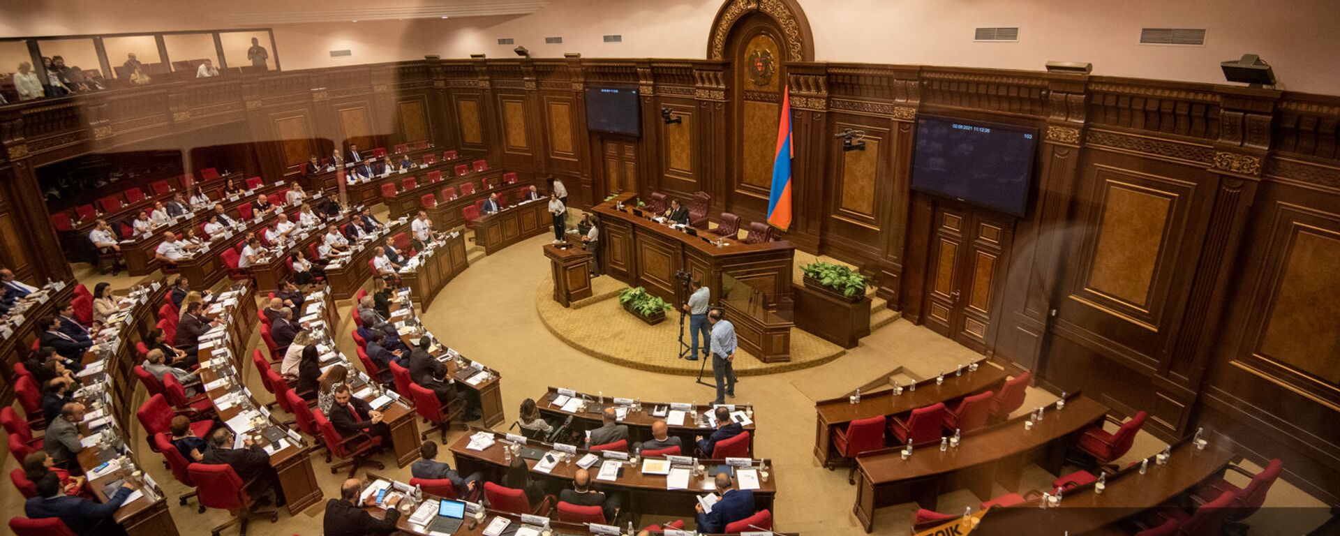 Первое заседание парламента Армении 8-го созыва (2 августа 2021). Еревaн - Sputnik Արմենիա, 1920, 07.12.2021