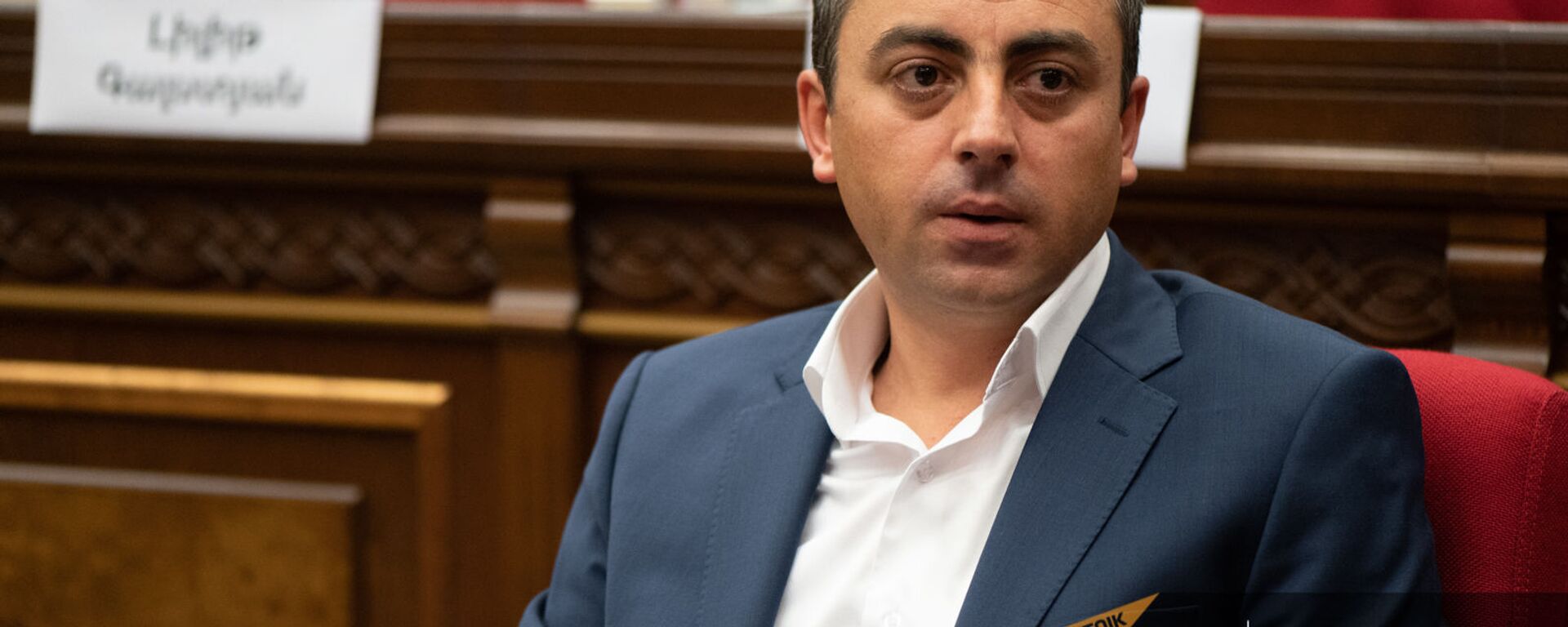 Ишхан Сагателян на заседании Парламента (4 августа 2021). Еревaн - Sputnik Армения, 1920, 04.08.2021