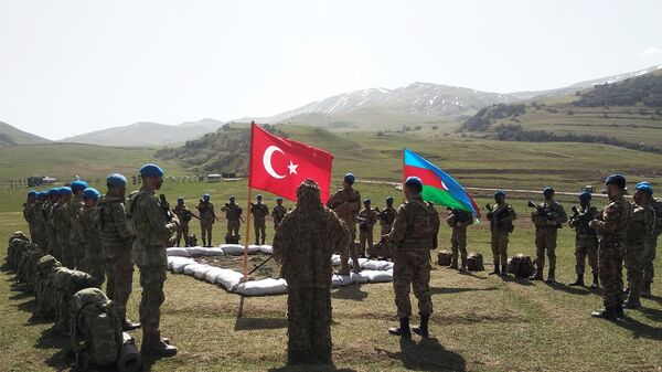 Совместные тактические учения Турции и Азербайджана - Sputnik Армения