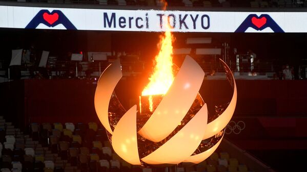 Торжественная церемония закрытия XXXII летних Олимпийских игр в Токио. - Sputnik Армения