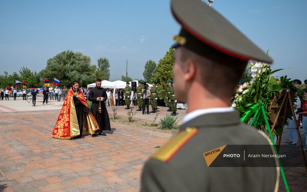 Tоржественное мероприятие в честь годовщины Ошаканской битвы (17 августа 2021). Ошакан - Sputnik Армения