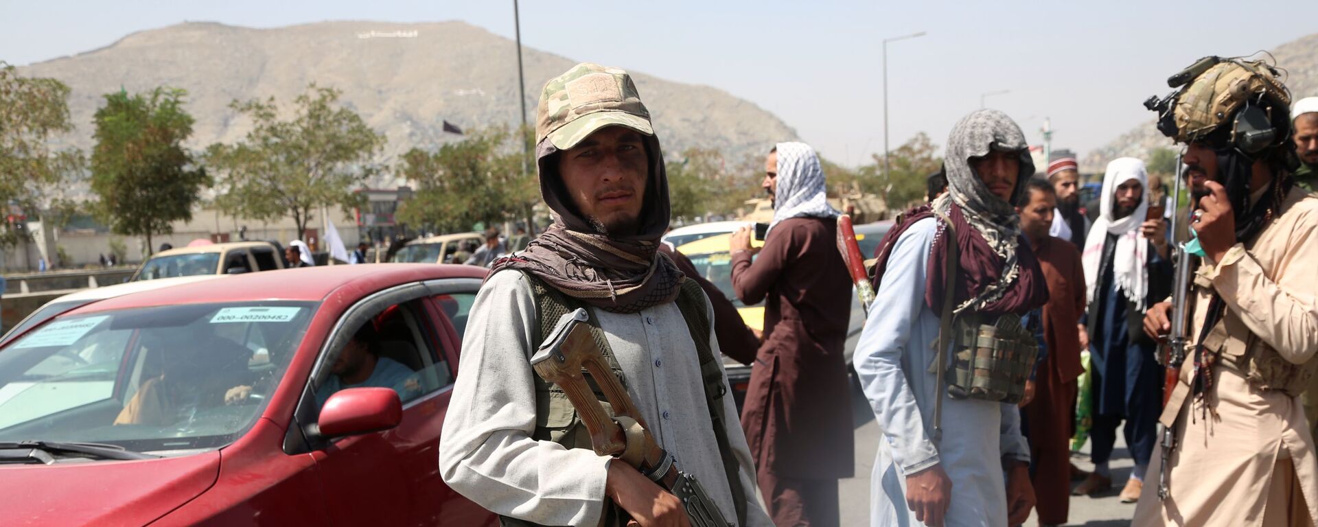 Боевики движения Талибан в Кабуле (16 августа 2021). Афганистан - Sputnik Армения, 1920, 24.10.2021