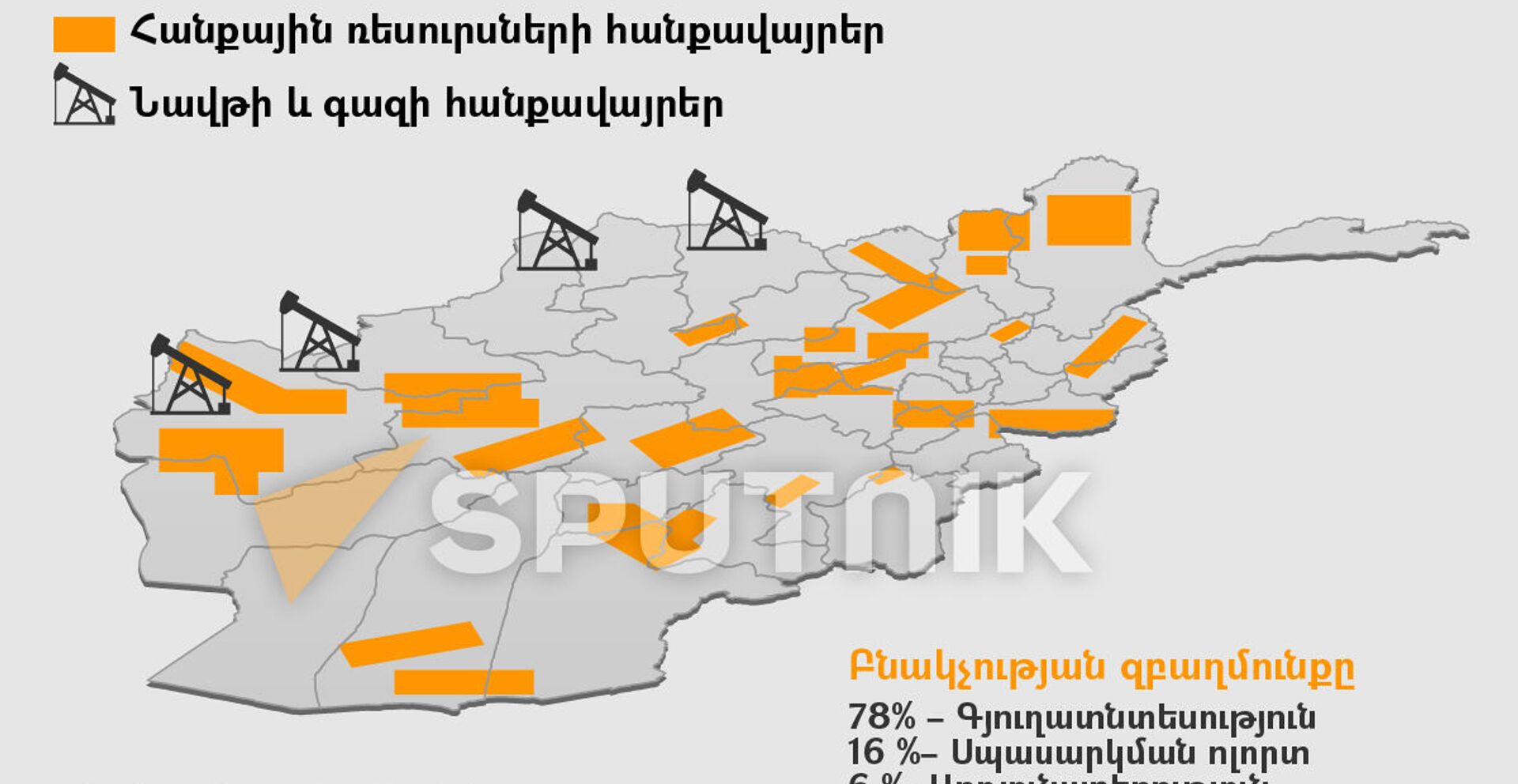 Աֆղանստան. բնակչությունը և ռեսուրսները - Sputnik Արմենիա, 1920, 18.08.2021