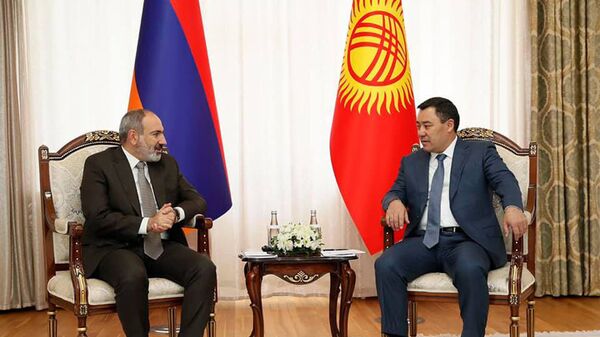 Հայաստանի և Ղրղզստանի ղեկավարները - Sputnik Արմենիա