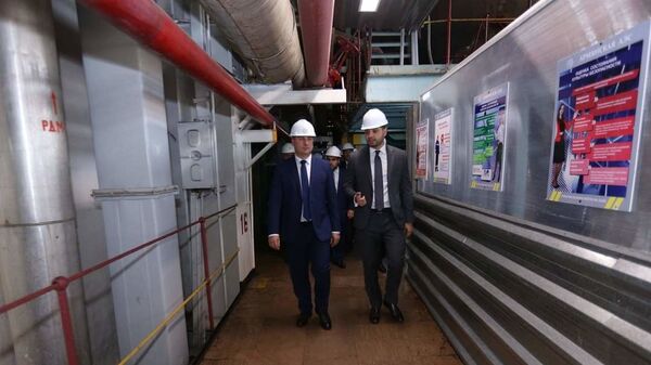 Министр Гнел Саносян посетил армянскую атомную электростанцию - Sputnik Армения