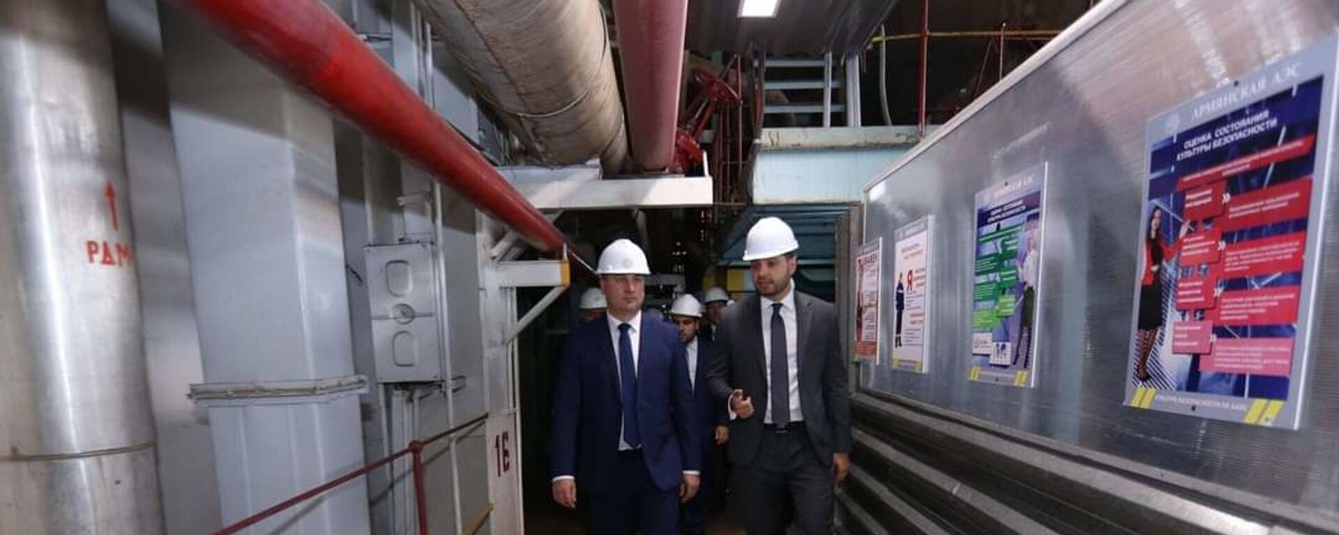 Министр Гнел Саносян посетил армянскую атомную электростанцию - Sputnik Արմենիա, 1920, 20.08.2021