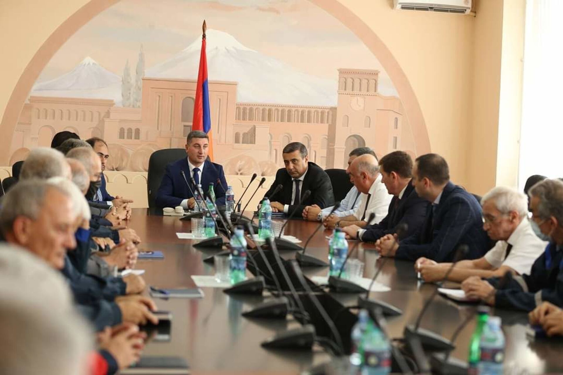 Министр Гнел Саносян посетил армянскую атомную электростанцию - Sputnik Արմենիա, 1920, 14.09.2021