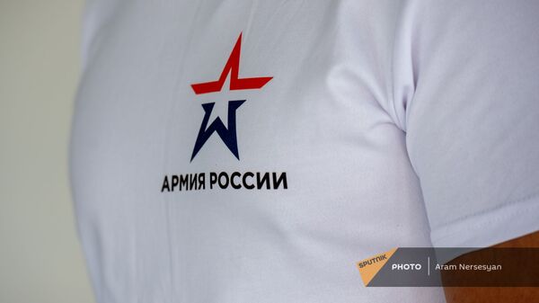 Российская делегация прибыла в Дилижан для участия в  конкурсе Воин мира в рамках Армейских международных игр-2021 - Sputnik Արմենիա