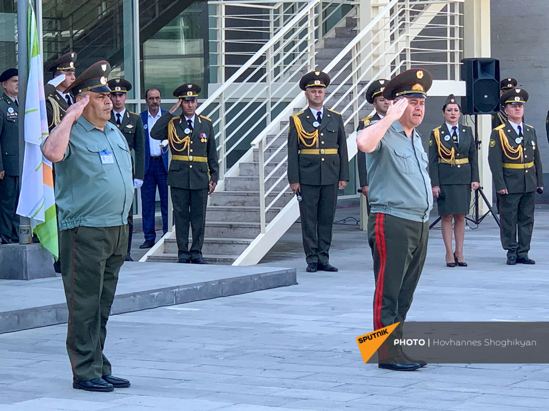Открытие международного военного конкурса Воин мира (22 августа 2021). Дилижан Открытие международного военного конкурса Воин мира (22 августа 2021). Дилижан - Sputnik Армения, 1920, 14.09.2021