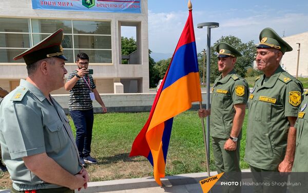 Открытие международного военного конкурса Воин мира (22 августа 2021). Дилижан - Sputnik Армения