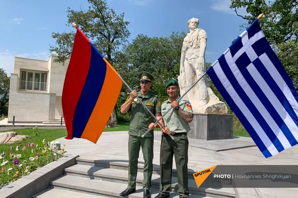 Открытие международного военного конкурса Воин мира (22 августа 2021). Дилижан Открытие международного военного конкурса Воин мира (22 августа 2021). Дилижан - Sputnik Армения